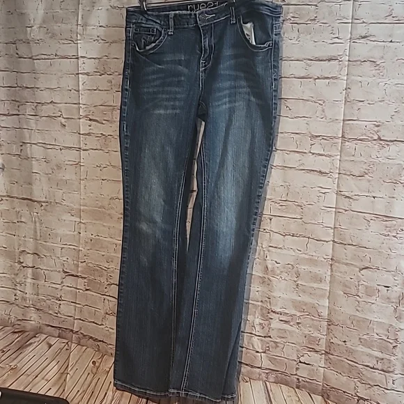 Rue 21 bootcut jeans sz 13/14 - Picture 4 of 7